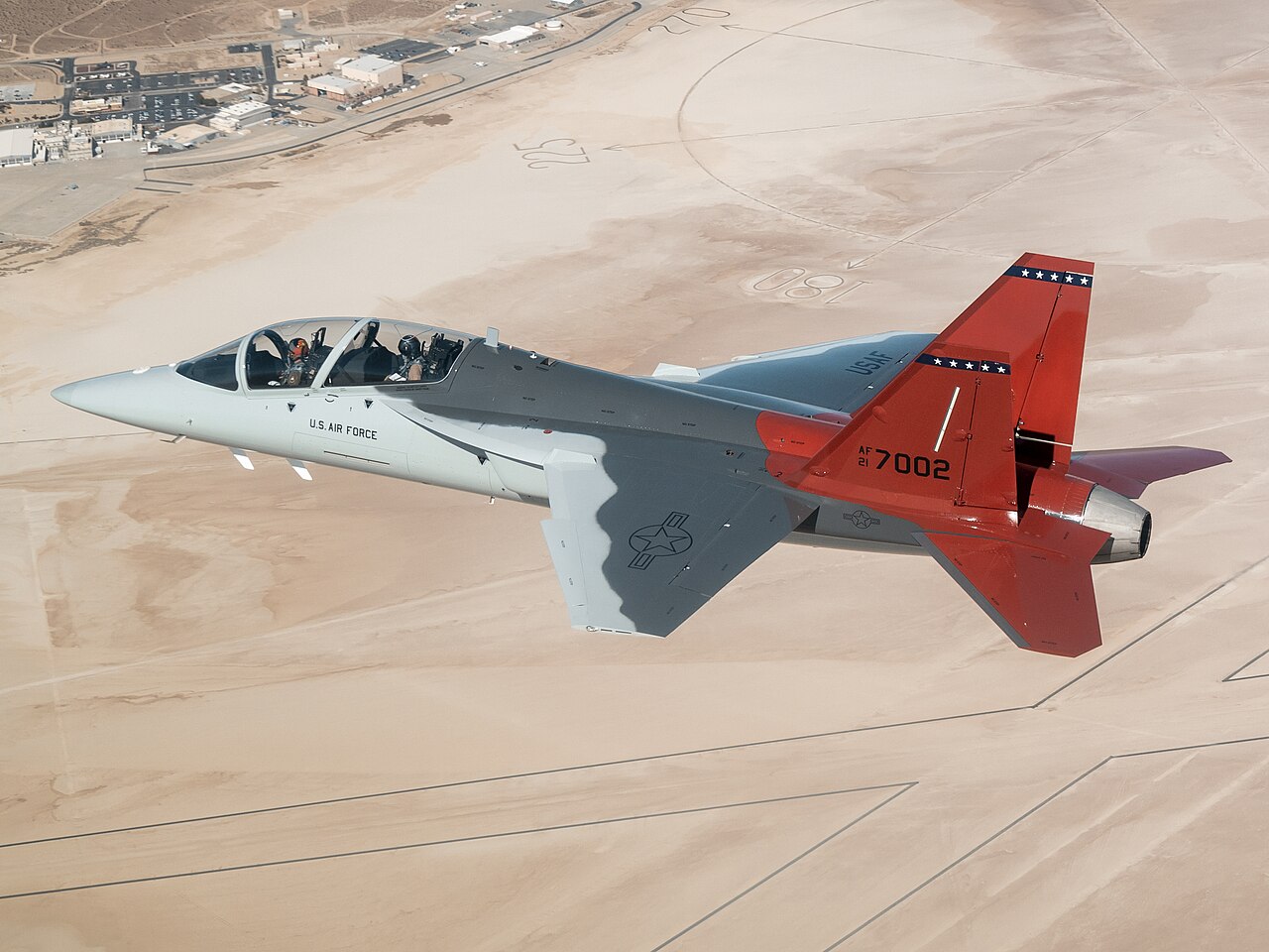 GenesisIG Powers T-7A Red Hawk Historic LVC Milestone Flight